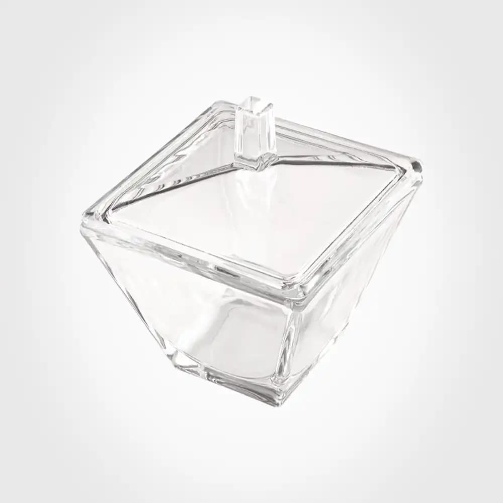 قندان مربع شیشه ای لیمون کد 233500