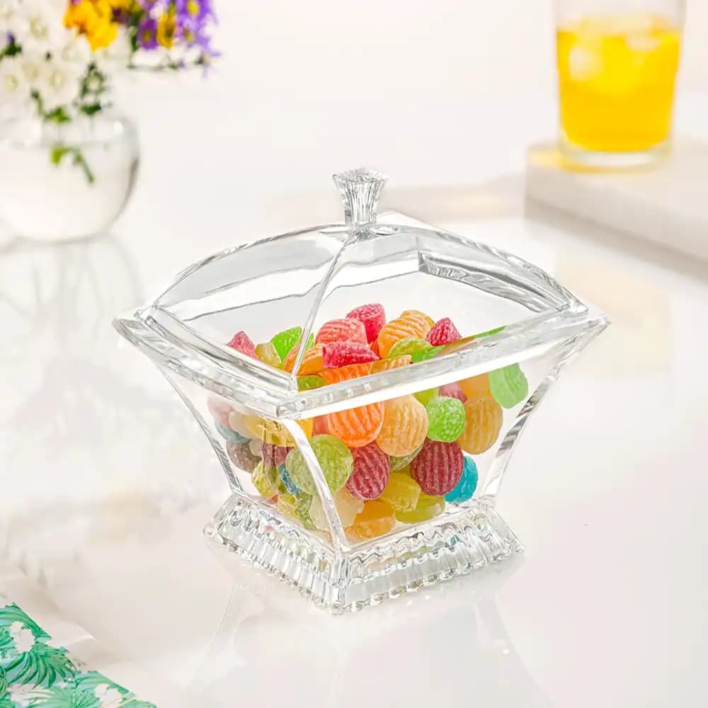 شکلات خوری چهارگوش اکرولیک لیمون کد 246100 — تصویر ۲