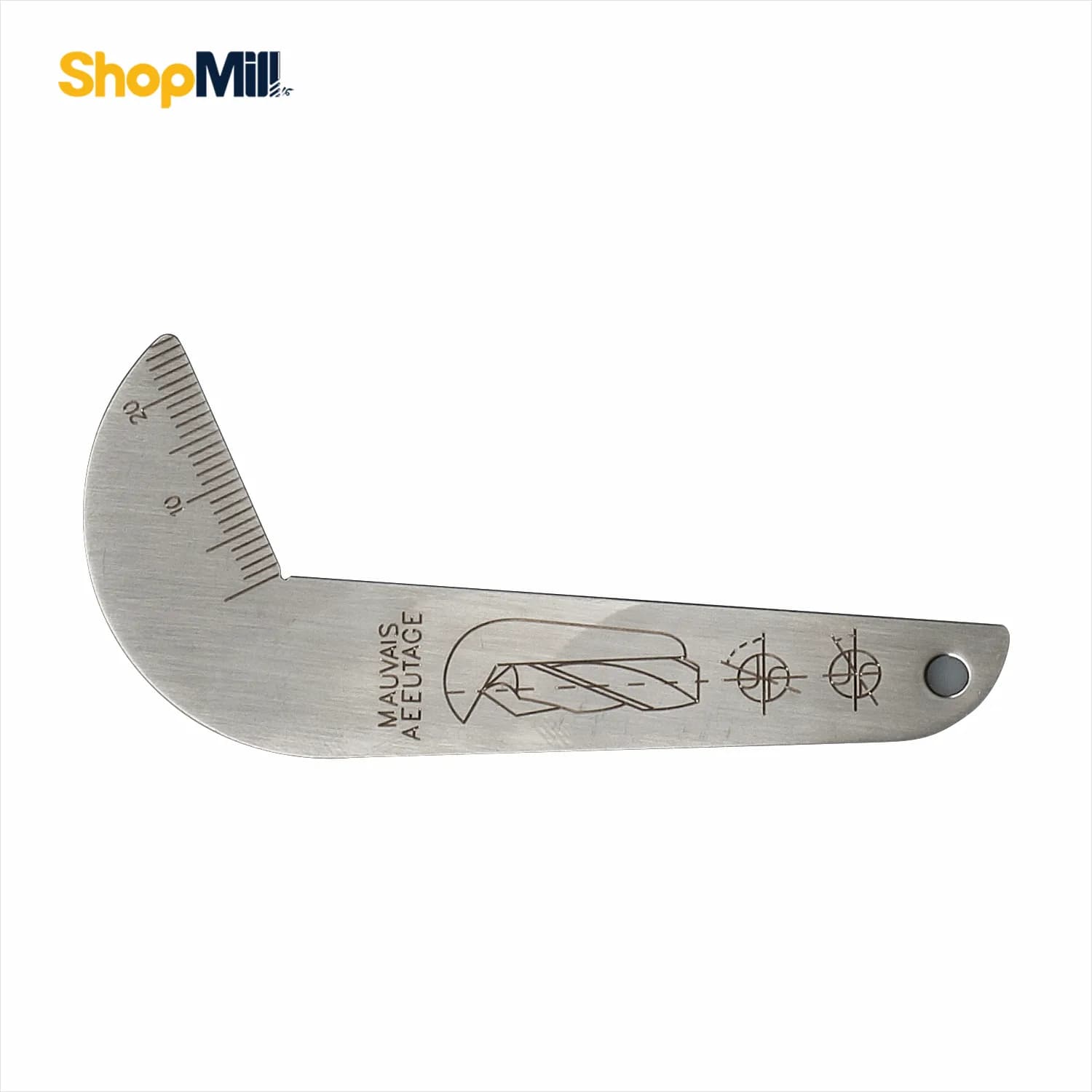 شابلون مته 118 درجه تا سایز 50 میلی متر داسکوا (Dasqua) مدل 0010-8511