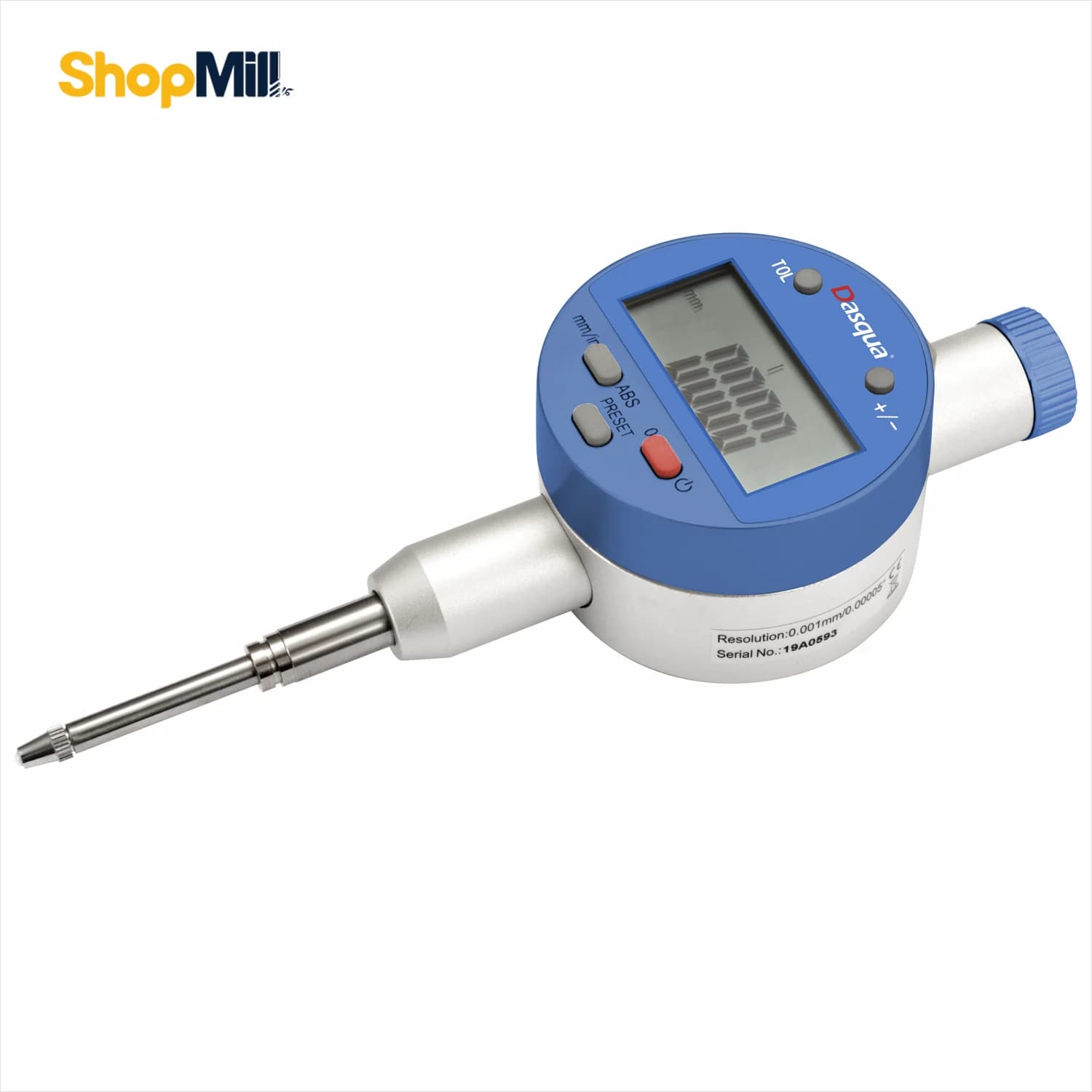 ساعت اندیکاتور دیجیتال 12/7 میلی متر IP65 داسکوا (Dasqua) مدل 0005-5820