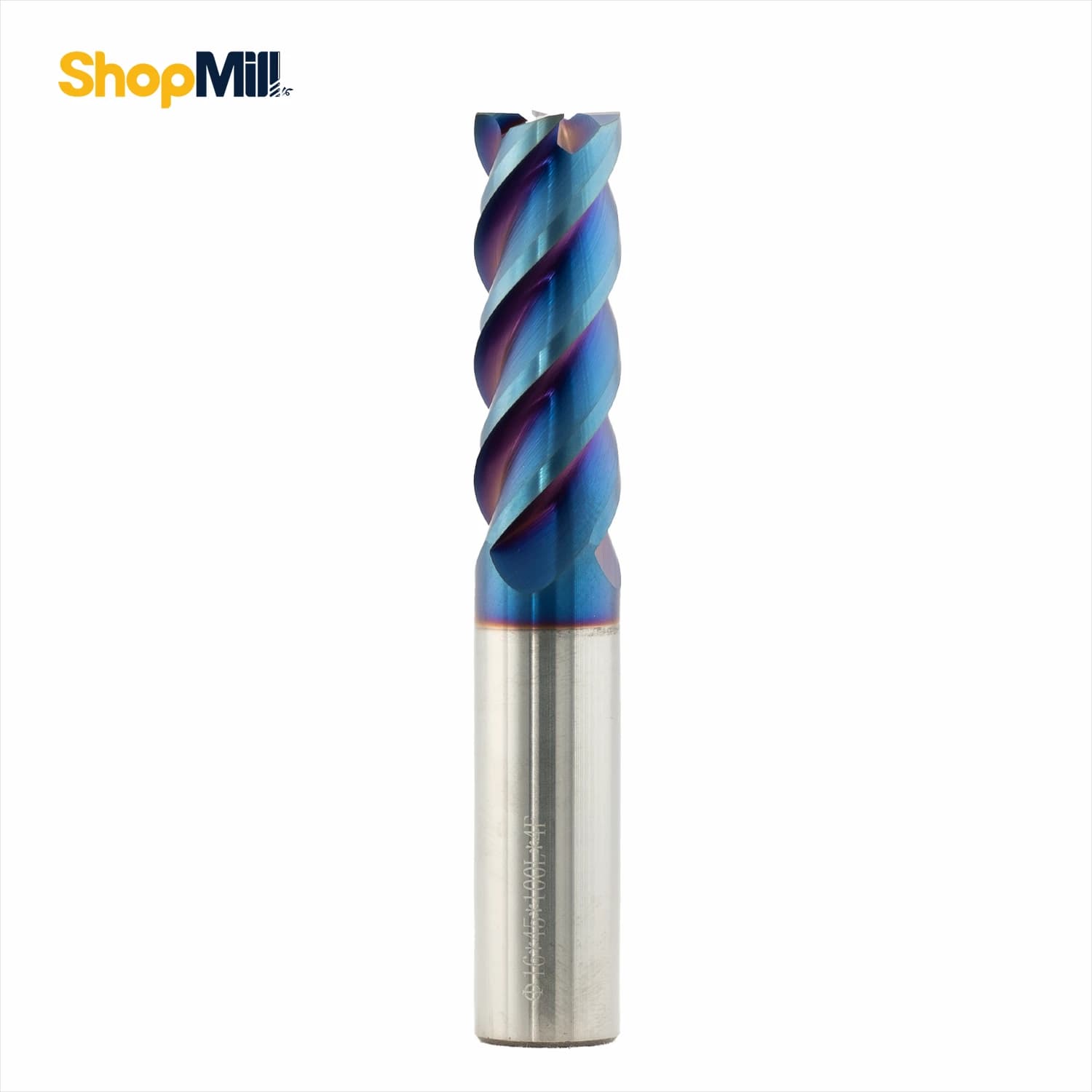 فرز انگشتی سرتخت الماس 16 MAP مدل 16x45x16Dx100L-4F HRC68