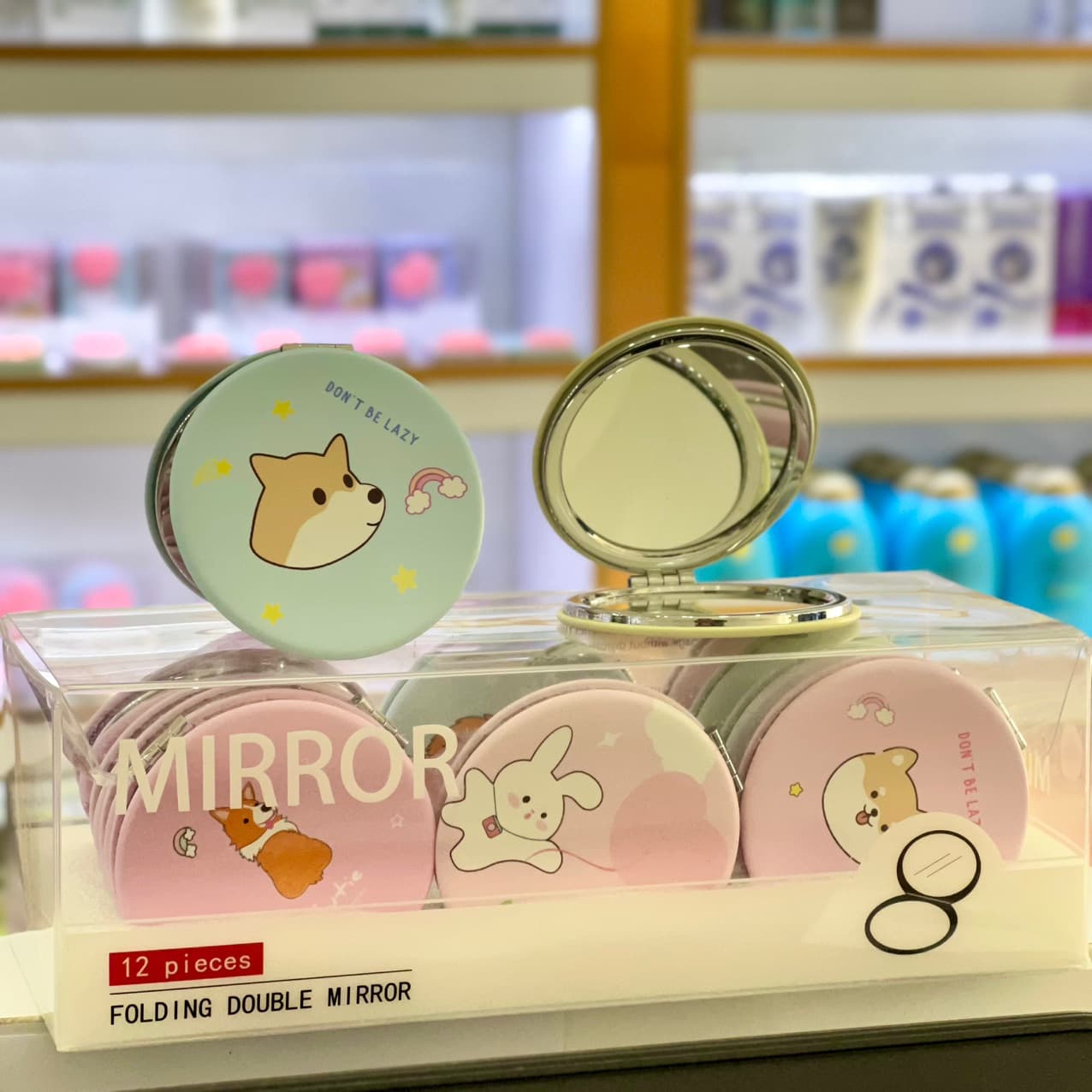 آینه آرایشی فانتزی کد 2 دو طرفه Mirror