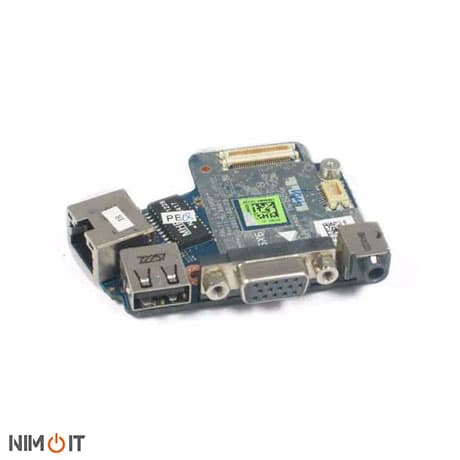 برد صدا و یو اس بی لپ تاپ Dell Latitude E6420 USB LAN Audio Board