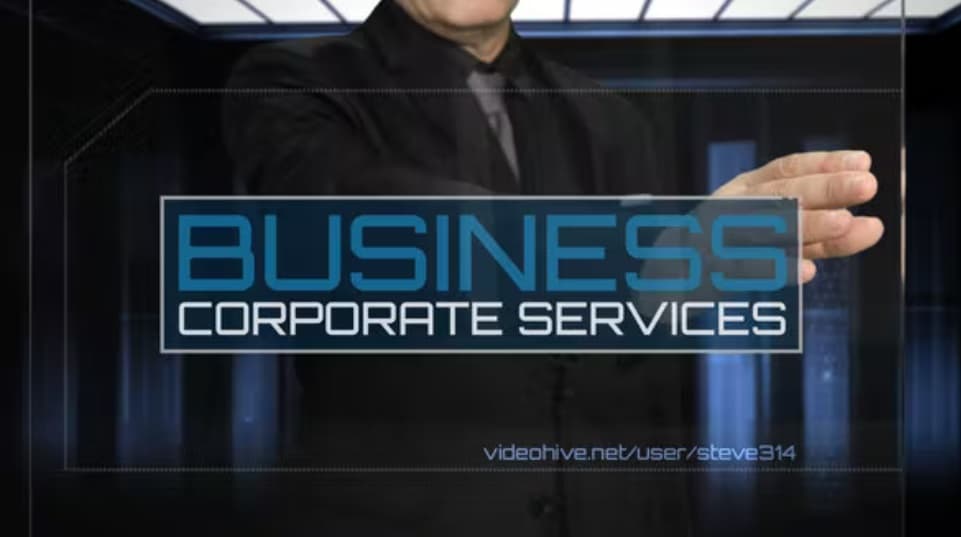 پروژه افترافکت نمایش اسلاید شرکت تجاری Business Corporate Slideshow