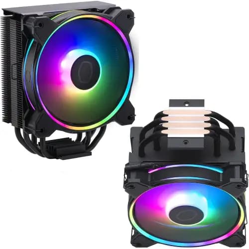 خنک کننده پردازنده کولر مستر HYPER 212 HALO BLACK — تصویر ۲