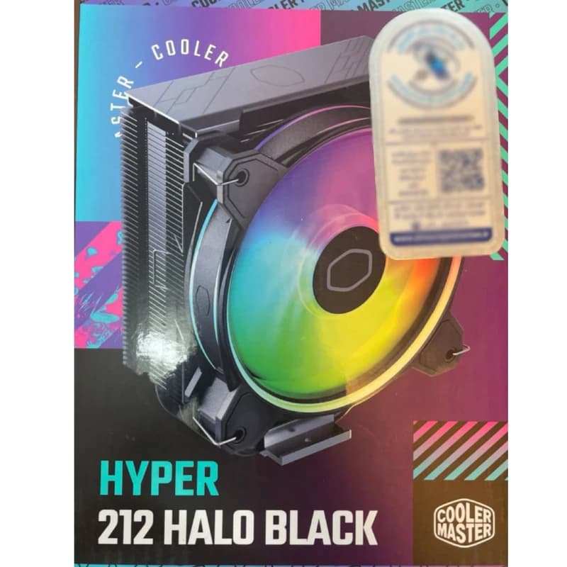خنک کننده پردازنده کولر مستر HYPER 212 HALO BLACK — تصویر ۸