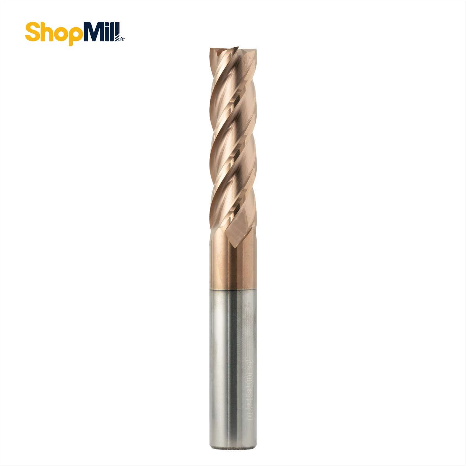 فرز انگشتی سرتخت الماس 12 MAP مدل 12x45x12Dx100L-4F HRC55