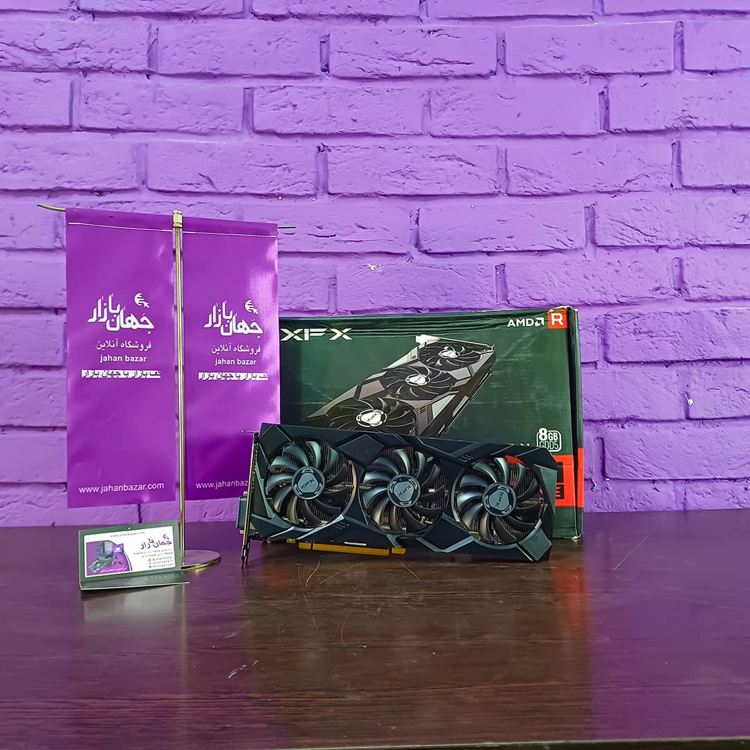 کارت گرافیک استوک گیمینگ XFX مدل RX 590 XFX ظرفیت 8 گیگابایت — تصویر ۲