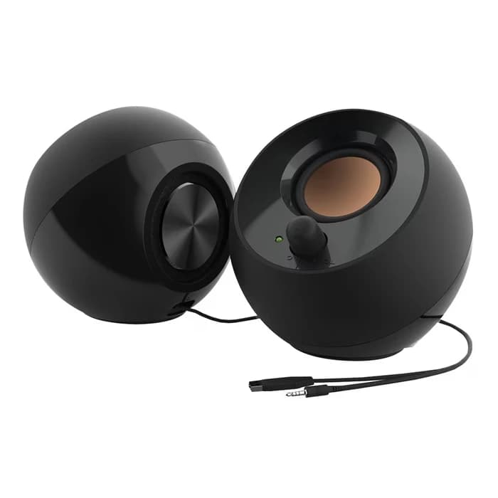 اسپیکر دسکتاپ باسیم کریتیو مدل PEBBLE V2 — تصویر ۶