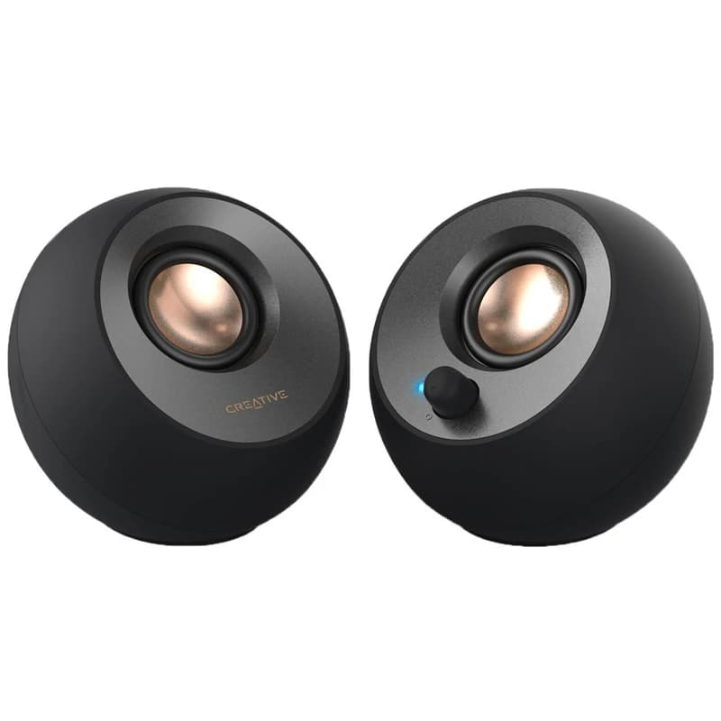 اسپیکر دسکتاپ باسیم کریتیو مدل PEBBLE V2 — تصویر ۷