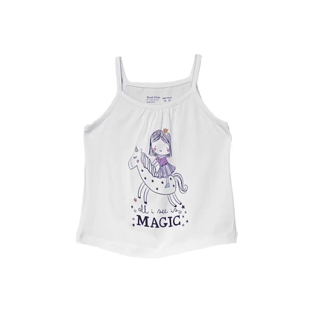 تاپ و شلوارک طرح MAGIC دخترانه (18ماه تا 7 سال) کد 628966 — تصویر ۲