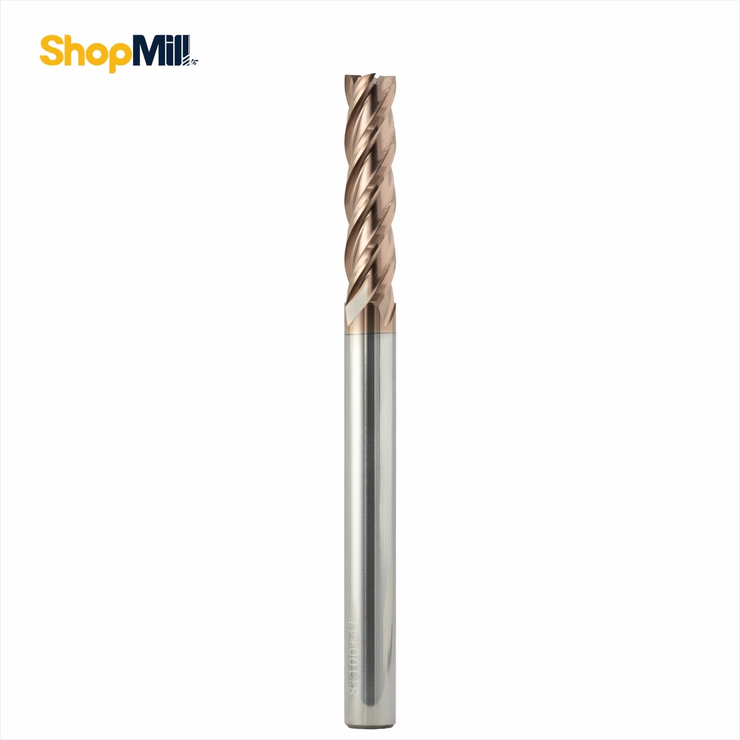 فرز انگشتی سرتخت الماس 8 MAP مدل 8x35x8Dx100L-4F HRC55