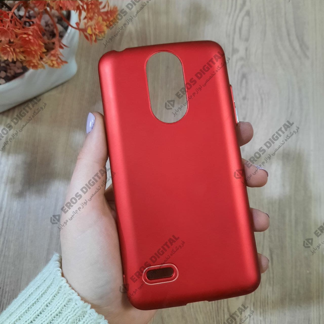 قاب گوشی LG K8 2017 (X240YK) مدل ژله ای سیلور رینگ — تصویر ۵