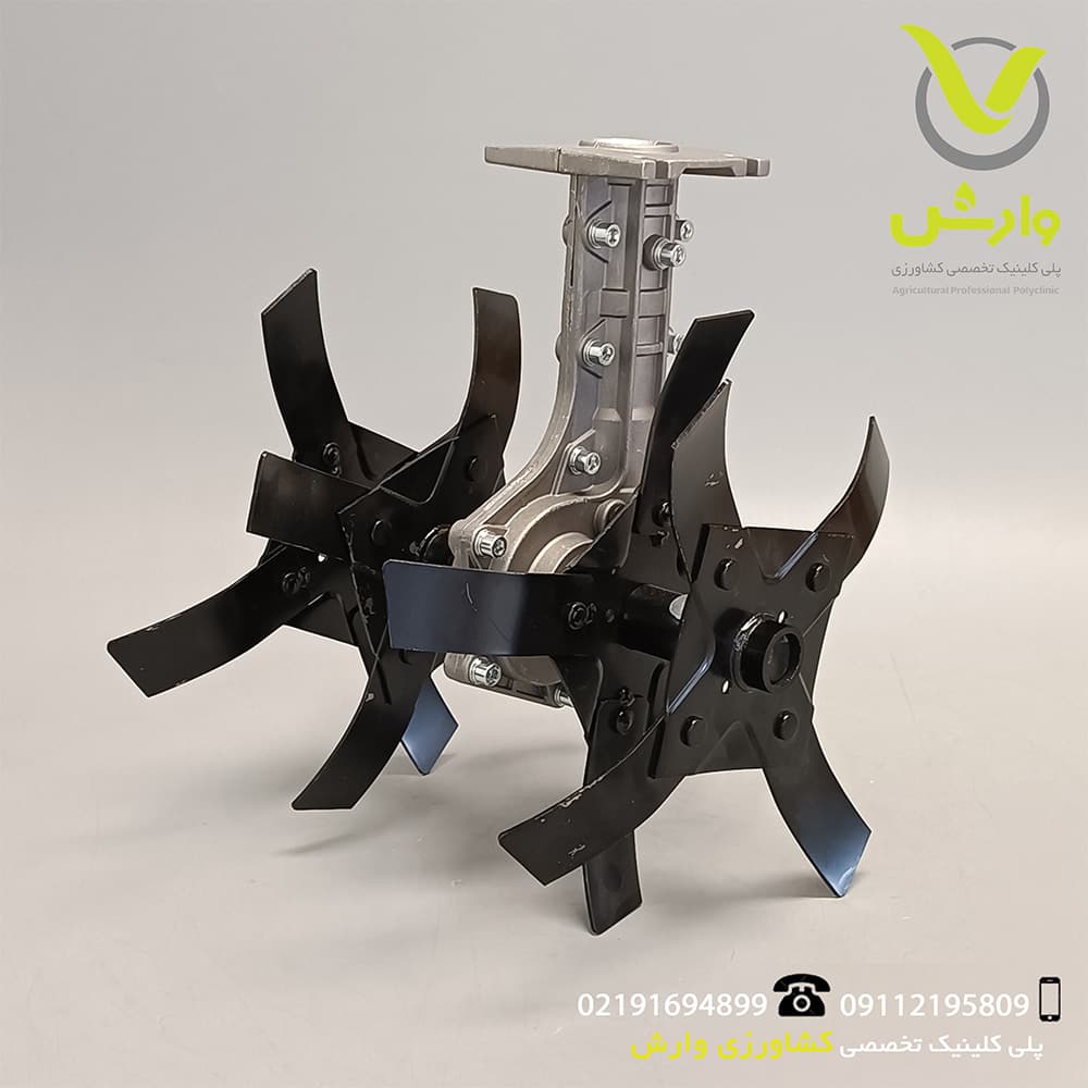 الحاقی کولتیواتور (شخم زن) علف تراش 9 خار 26 میلی متر — تصویر ۲