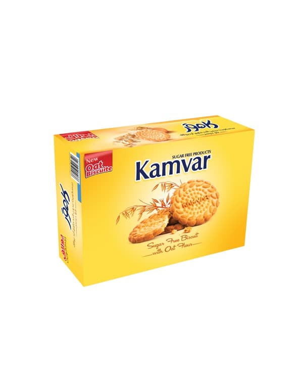 بیسکویت بدون قند با جو دوسر یولاف