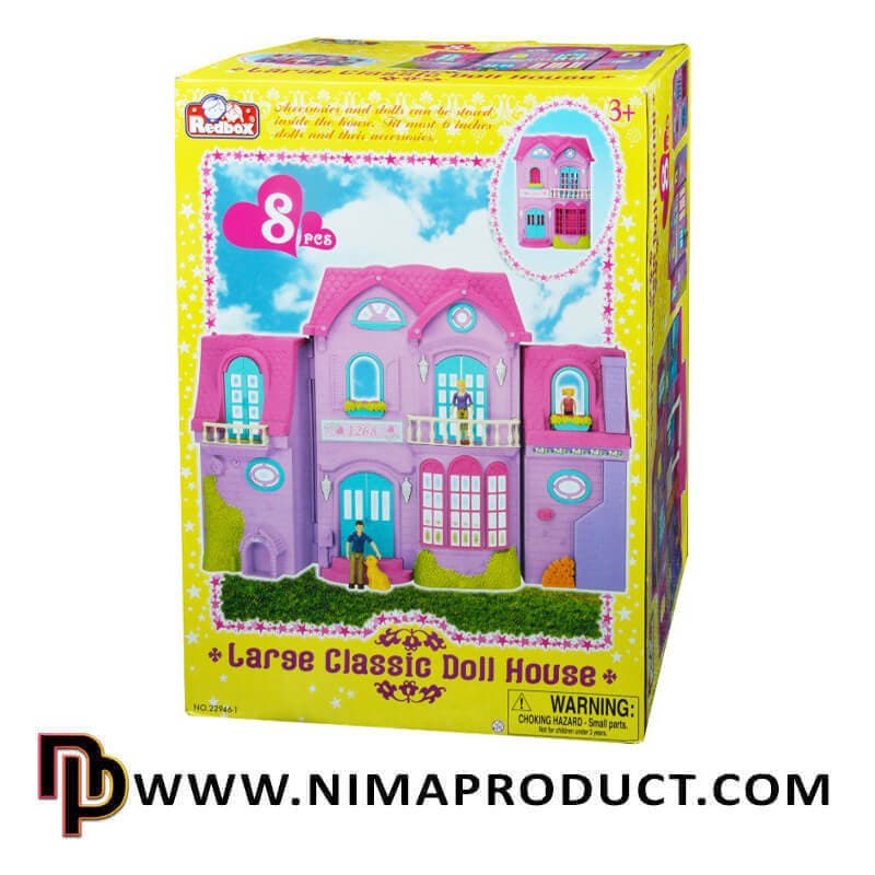 اسباب بازی خانه کلاسیک عروسک ردباکس آیتم 22946/1