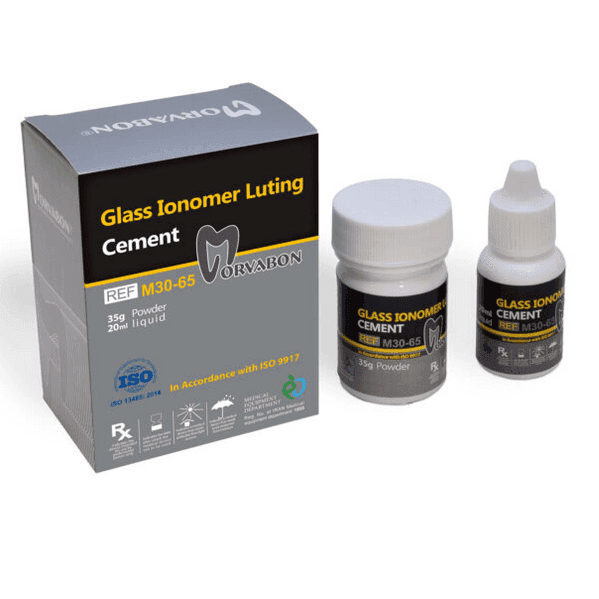 سمان گلاس آیونومر مروابن- Glass lonomer Morvabon
