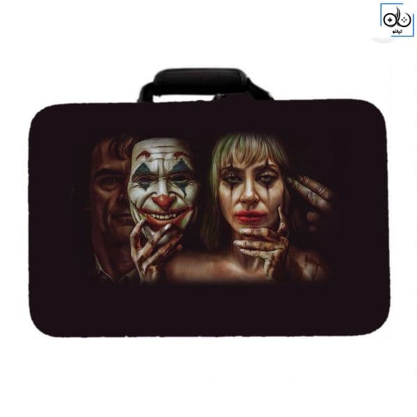 کیف پلی استیشن اسلیم طرح Joker & Harley quinn
