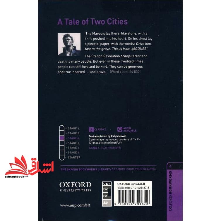 کتاب Bookworms ۴: A Tale of Two Cities + CD — تصویر ۲