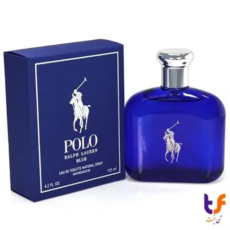 ادو تویلت مردانه رالف لورن Polo Blue حجم 125ml – نسخه طرح — تصویر ۲
