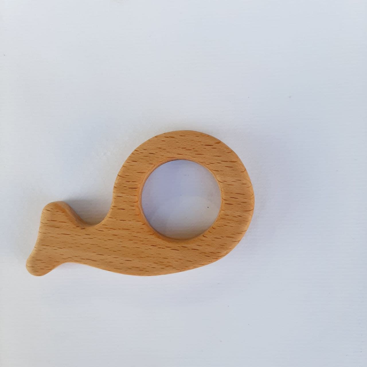 دندونی چوبی طرح نهنگ