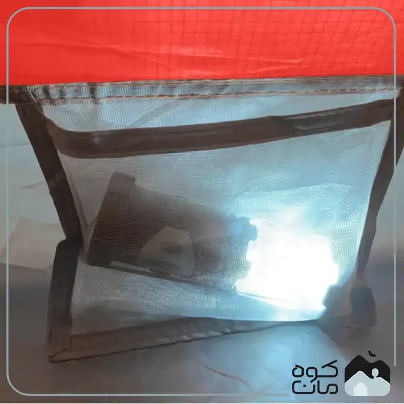 چادر کمپینگ 2 نفره کله گاوی جیلو مدل K-2001 — تصویر ۵