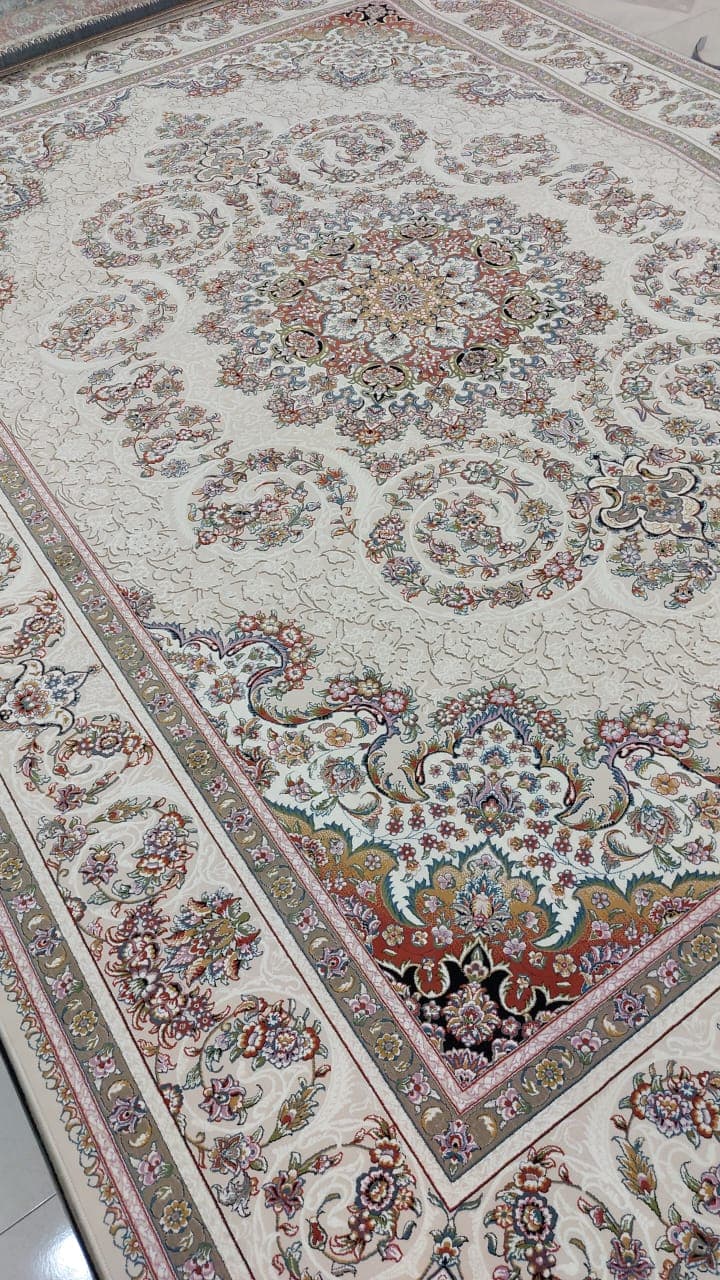 فرش ماشینی ۱۲ متری ۷۰۰ شانه تراکم ۲۵۵۰ کد o3