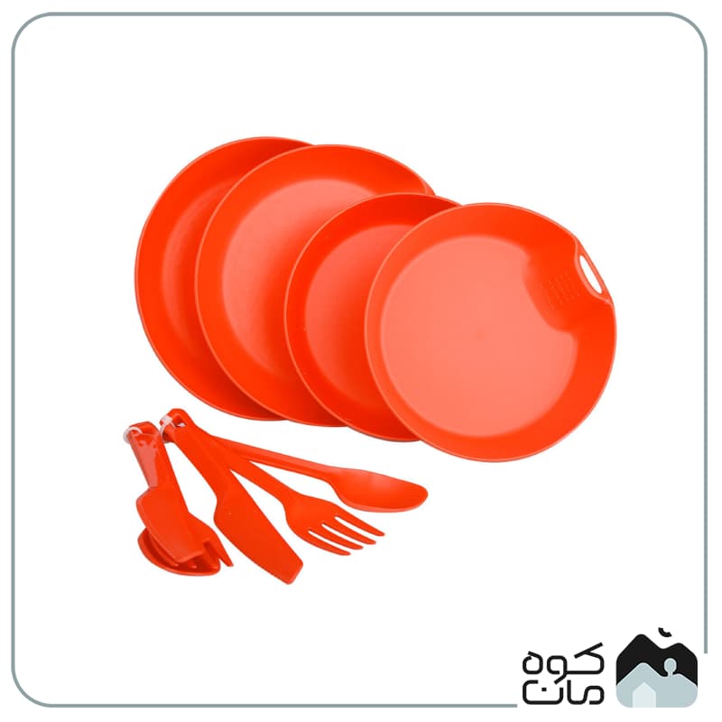 ست ظروف 2 نفره لایف کمپ مدل 10 تکه کد 45819 — تصویر ۳