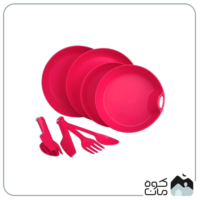 ست ظروف 2 نفره لایف کمپ مدل 10 تکه کد 45819 — تصویر ۲