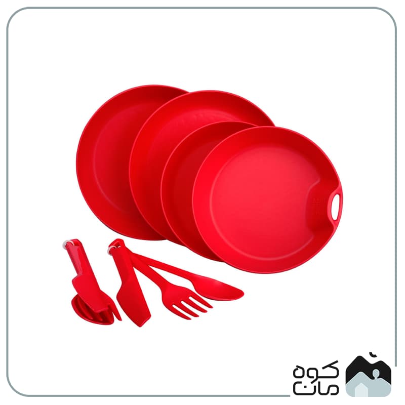 ست ظروف 2 نفره لایف کمپ مدل 10 تکه کد 45819 — تصویر ۴