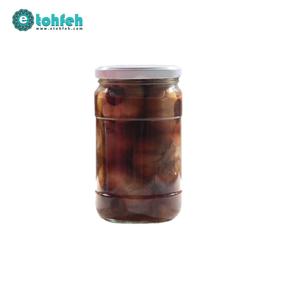 سیر ترشی تازه شیشه ای