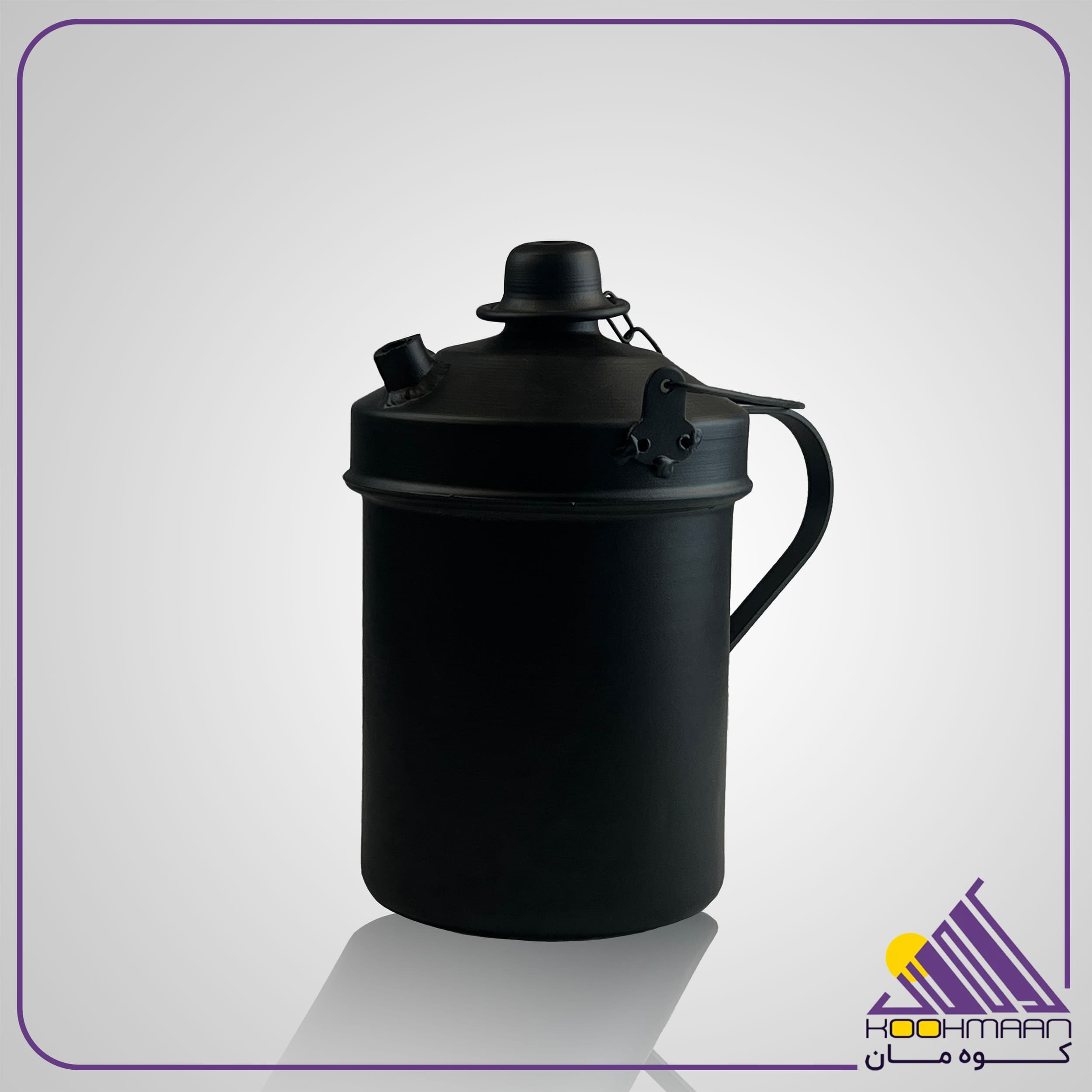 کتری گداجوش یا کتری ذغالی 3.2 لیتری با لوله — تصویر ۲