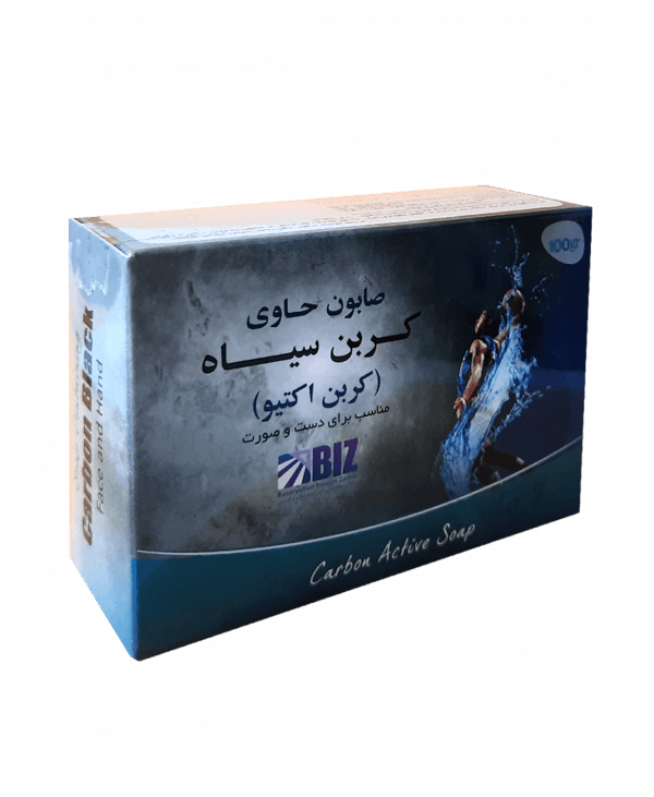 صابون کربن سیاه (کربن اکتیو) دکتر بیز (پک 3 عددی) — تصویر ۲
