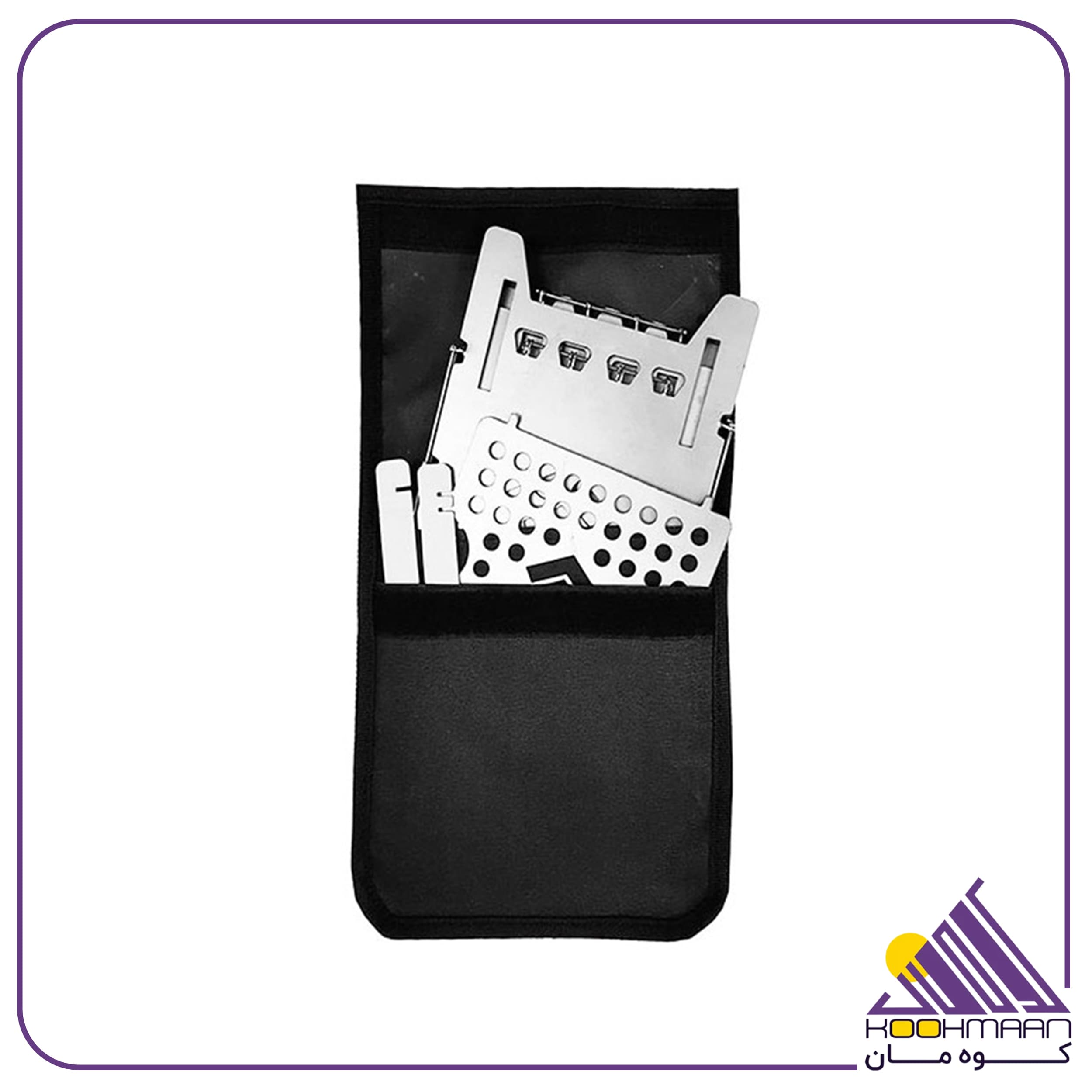 فایرباکس تاشو هیزمی سفری سروکوه مدل fbsh11 — تصویر ۵