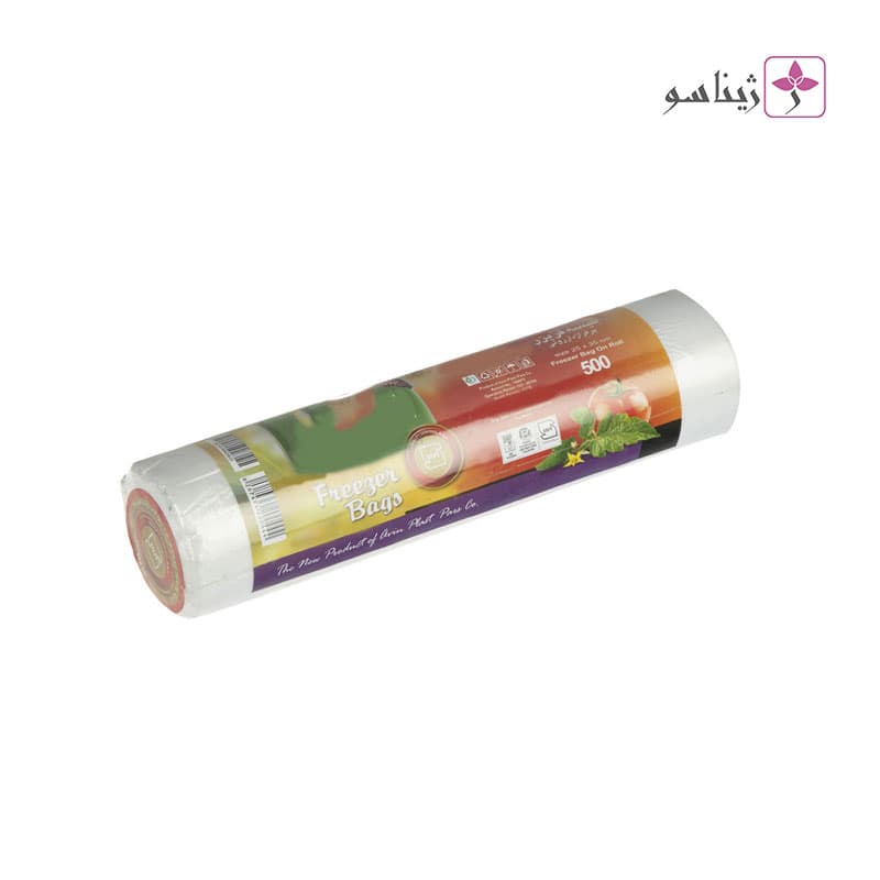 کیسه فریزر پلاستکی (نایلون) رولی آرزو- 250 برگ