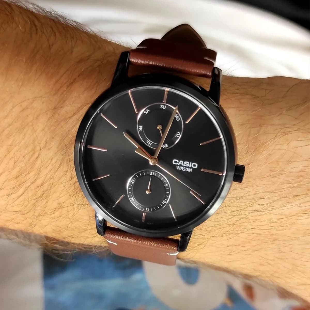 ساعت مچی مردانه کاسیو جنرال مدل Casio General MTP-B310BL-5AVDF — تصویر ۶