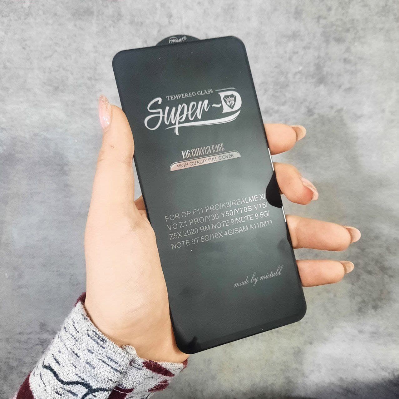 گلس Note 9T 5G / Samsung A11 / M11 / Mi 11 Lite سوپر D برند میتوبل