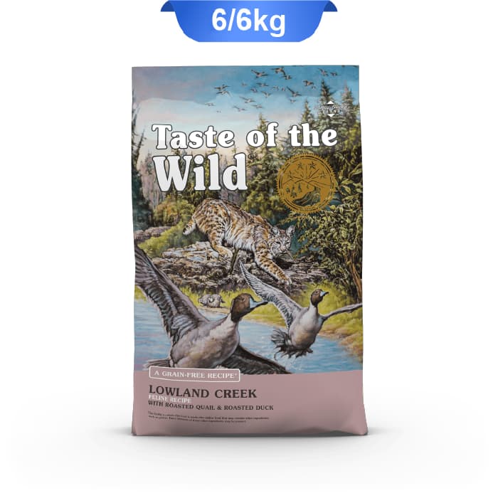 غذا خشک گربه تیست آف د وایلد طعم بلدرچین و اردک وزن 6.6 کیلوگرم Taste Of The Wild LC