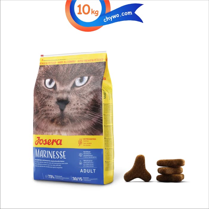 غذای خشک گربه جوسرا مارینس مناسب گوارش حساس وزن ۱۰ کیلوگرم Josera Marinesse