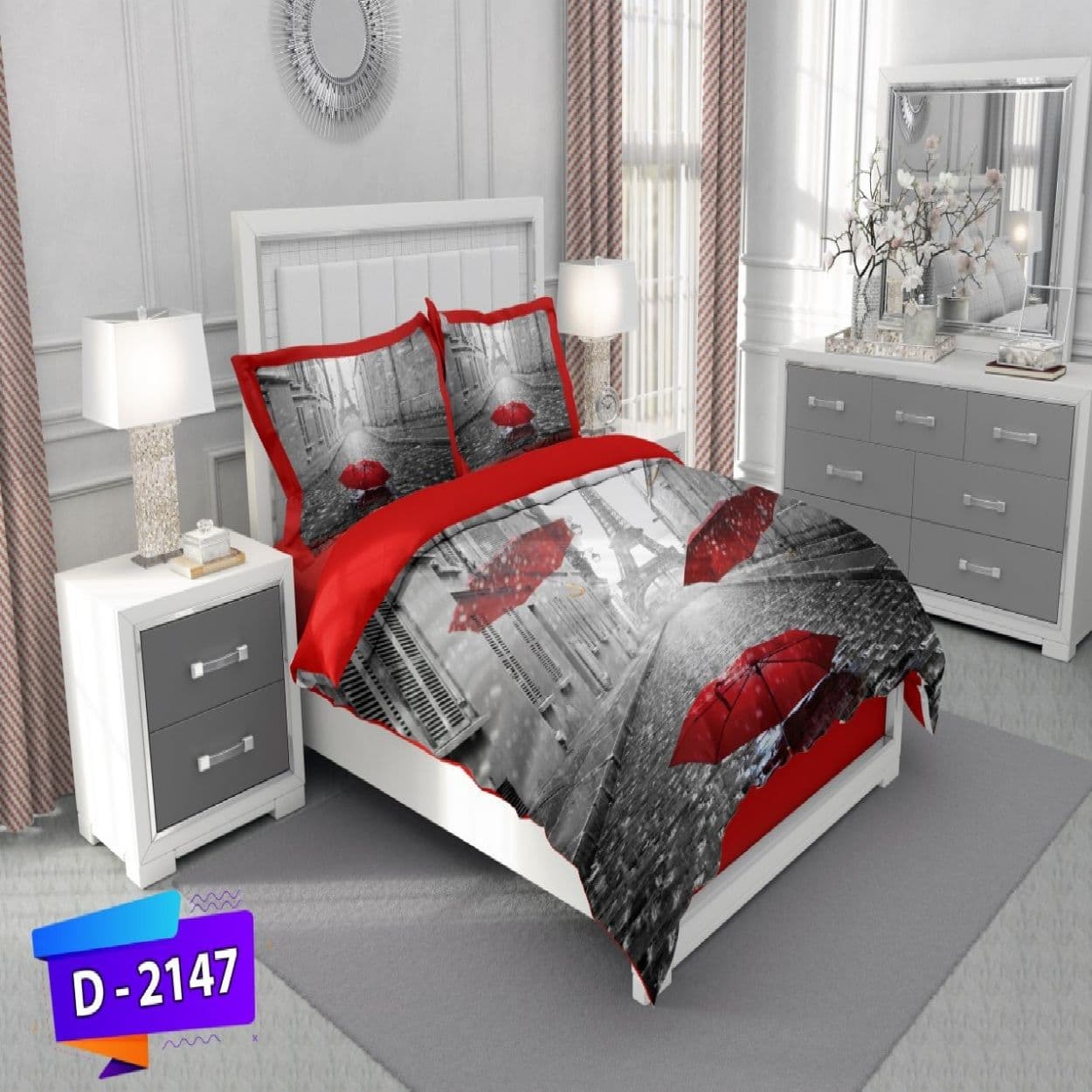 سرویس روتختی لمان دونفره کد D-2147/1 — تصویر ۲