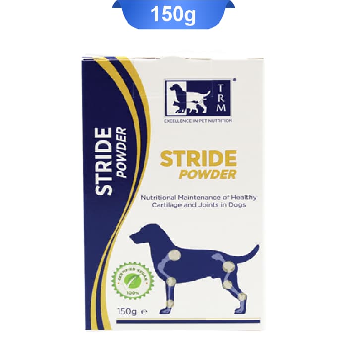 پودر مکمل استراید تقویت مفاصل سگ تی آر ام حجم 150 گرم TRM Stride Powder