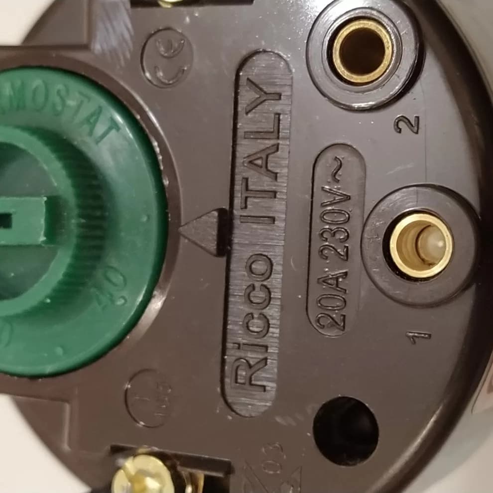 ترموستات المنت آبگرمکنی مدل ریکو ایتالیا — تصویر ۳