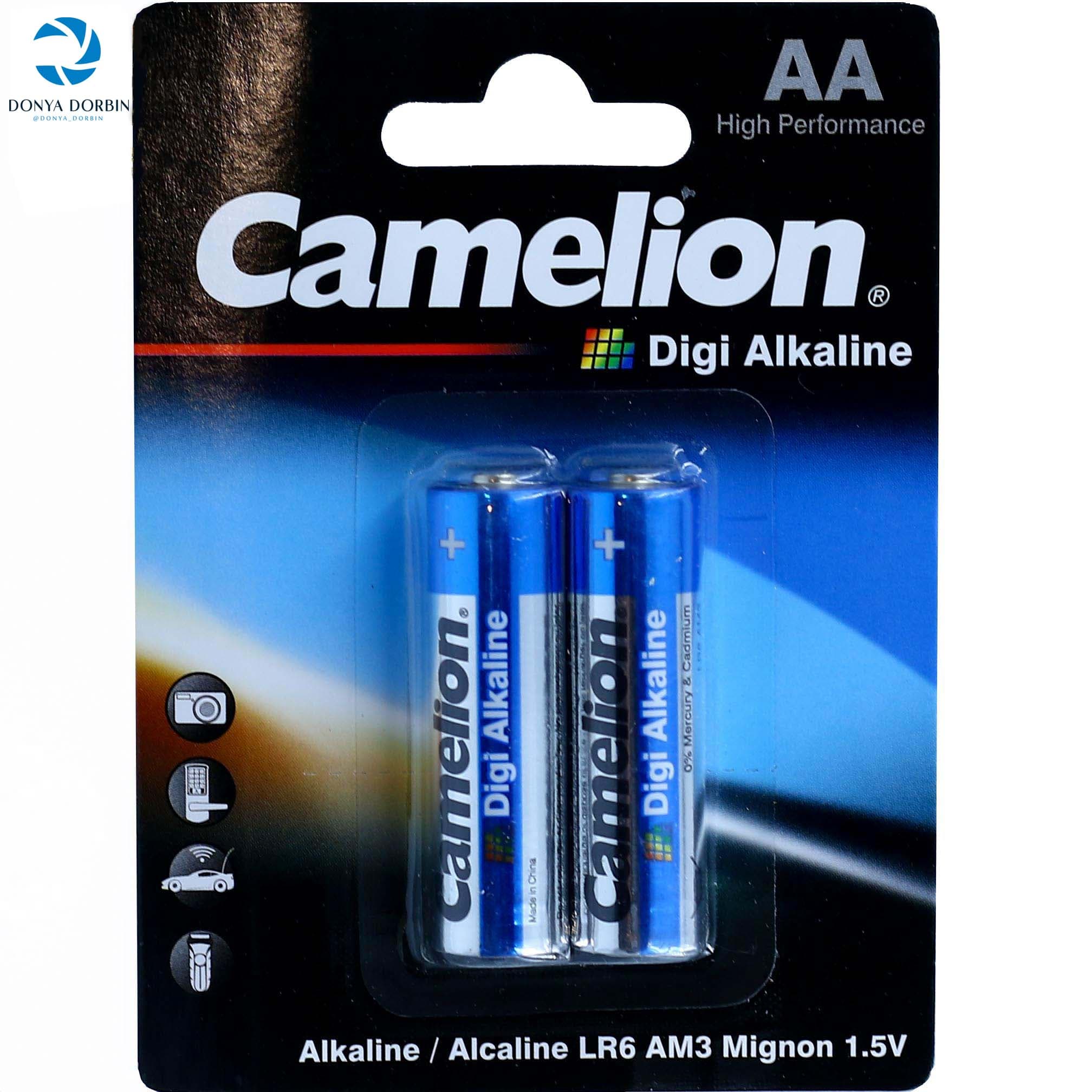 باطری قلمی کملیون مدل Digi Alkaline بسته دو عددی