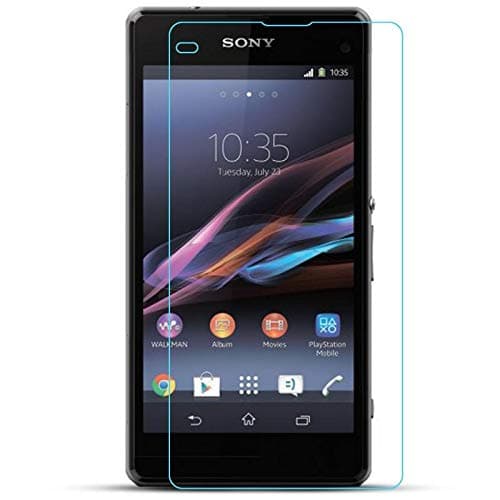 گلس Sony Xperia Z1 Mini شیشه ای Tempered Glass طرح1