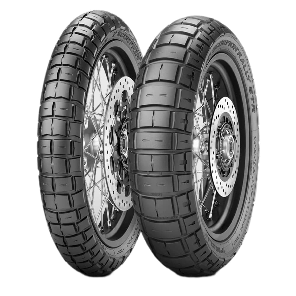 لاستیک جلو موتورسیکلت پیرلی مدل SCORPiON سایز 110/80/19
