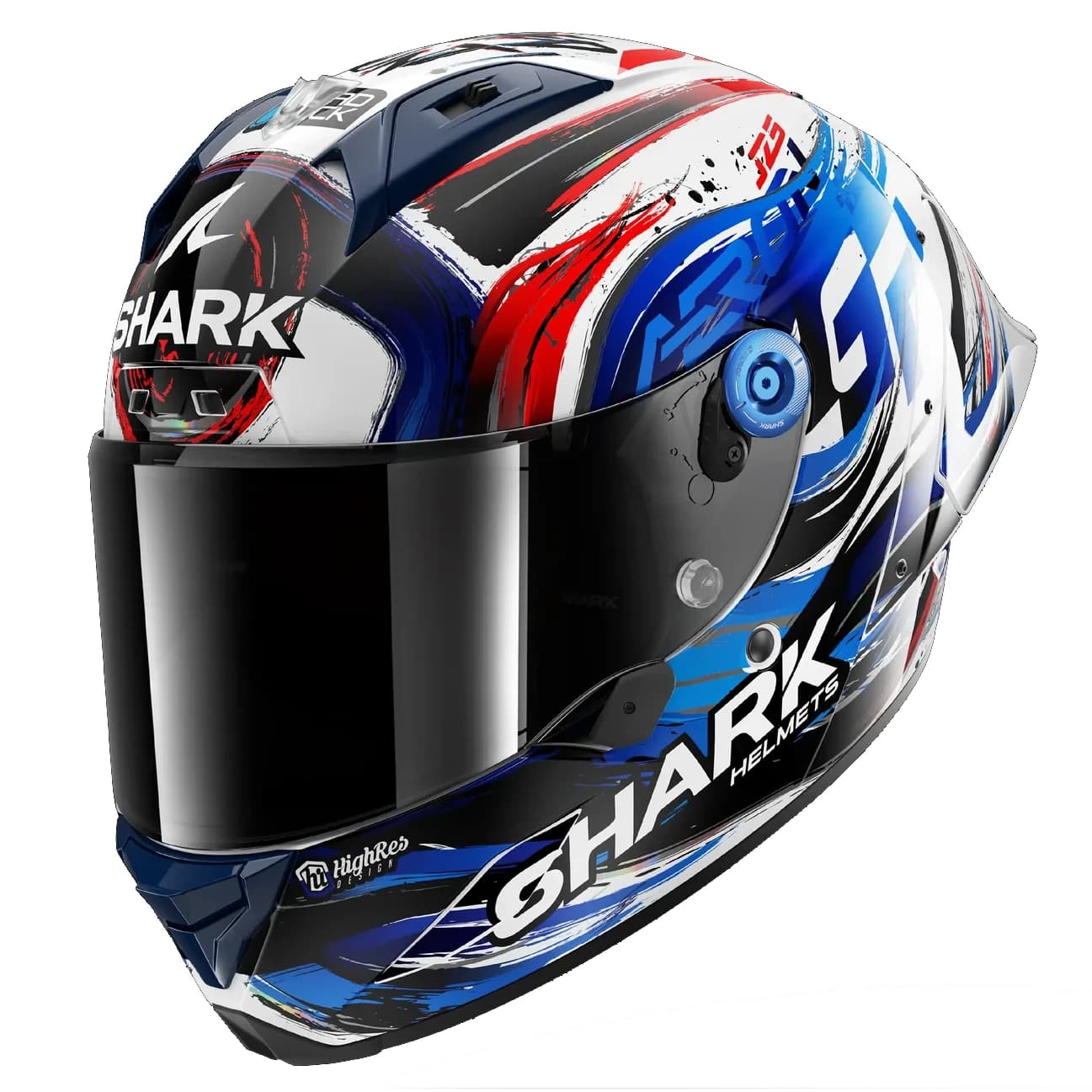 کلاه کاسکت فک ثابت شارک مدل AERON GP FIM RACING #1 REPLICA ZARCO SIGNATURE