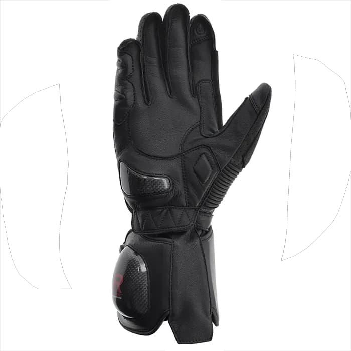 دستکش چرم زمستانی کومین مدل GK253 BLACK — تصویر ۲