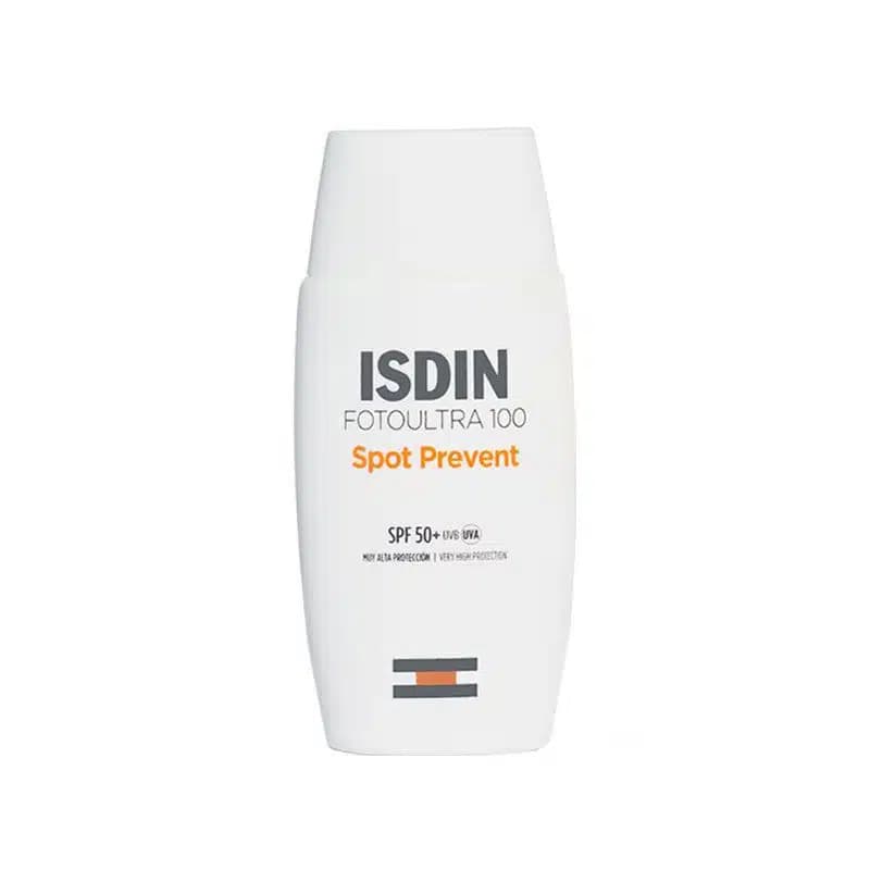 ضدآفتاب ایزدین مدل Spot Prevent SPF 50+ | ISDIN Fotoprotector Fusion Fluid Spot Prevent SPF50+