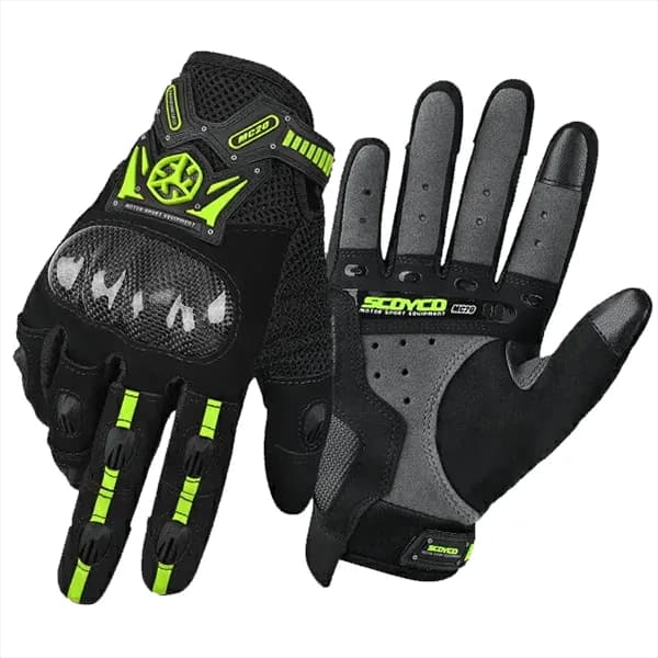 دستکش چهارفصل اسکایکو مدل MC20WP BLACK GREEN