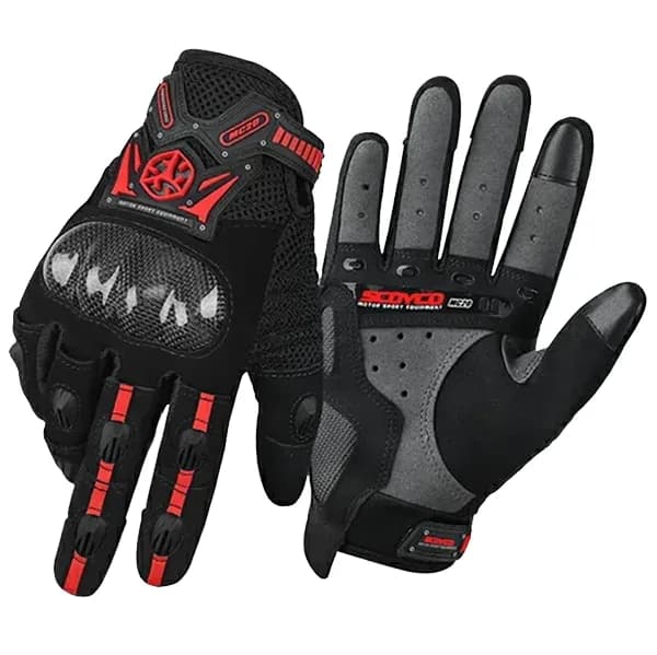 دستکش چهارفصل اسکایکو مدل MC20WP BLACK RED